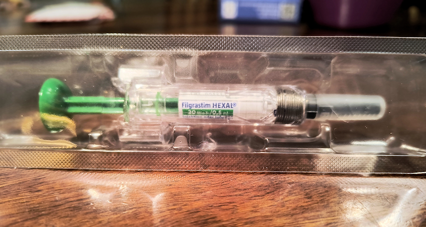 Die Sache mit den Leukozyten Spritze